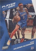 2021-22 Panini Player of the Day - Shai Gilgeous-Alexander #35