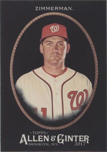 2017 Topps Allen & Ginter's X - Ryan Zimmerman #228