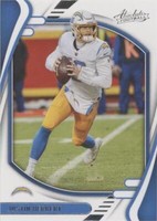 2021 Panini Absolute Justin Herbert #73