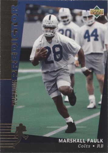 1994 Upper Deck Marshall Faulk #R16
