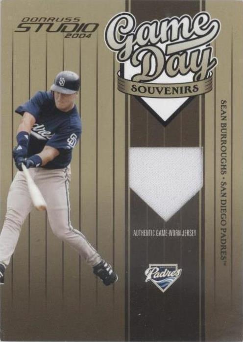 Donruss Studio 2004 - Sean Burroughs #GD-72