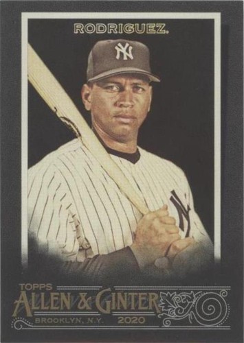 2020 Topps Allen & Ginter's X - Alex Rodriguez #145