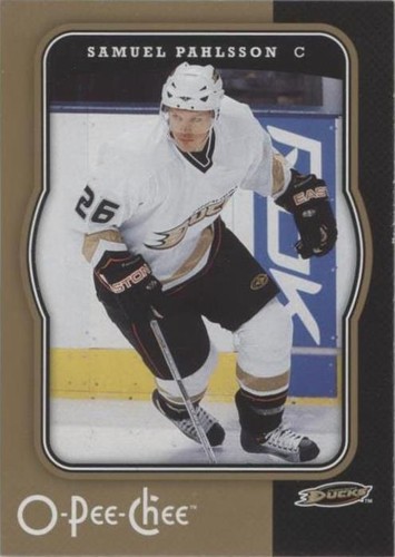 2007-08 O-Pee-Chee - Samuel Pahlsson #6