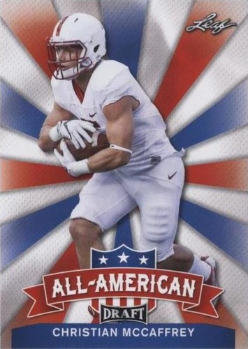 2017 Leaf Draft Christian McCaffrey #AA-04