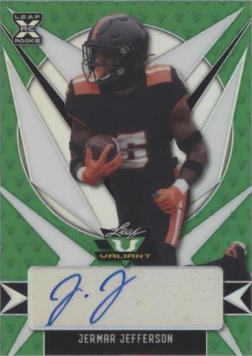 2021 Leaf Valiant Jermar Jefferson #BA-JJ2