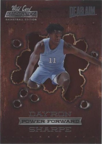 2021-22 Wild Card Alumination - Day'Ron Sharpe #ADA-5