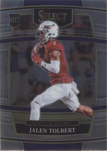 2022 Panini Select Draft Picks Jalen Tolbert #14