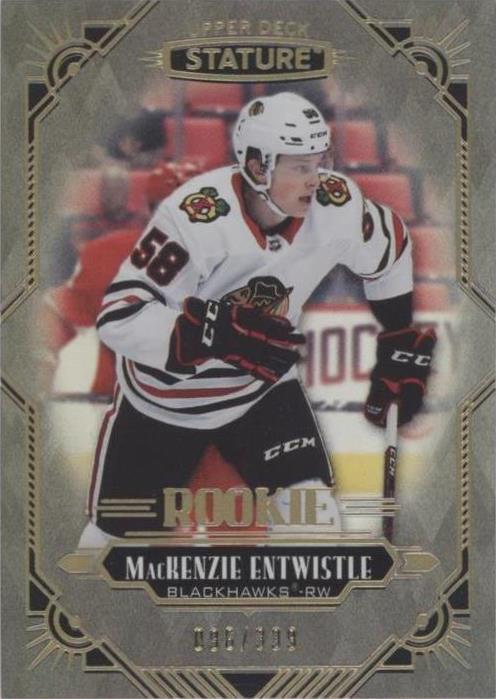2020-21 Upper Deck Stature - MacKenzie Entwistle #168