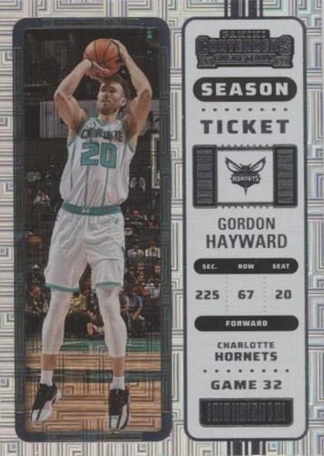 2022-23 Panini Contenders - Gordon Hayward #74