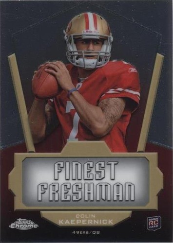2011 Topps Chrome Colin Kaepernick #FF-CK