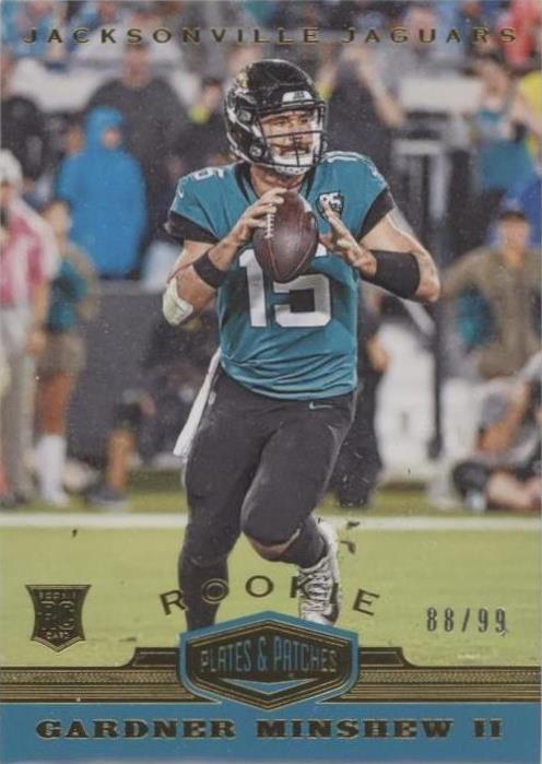 2019 Panini Plates & Patches Gardner Minshew II #184