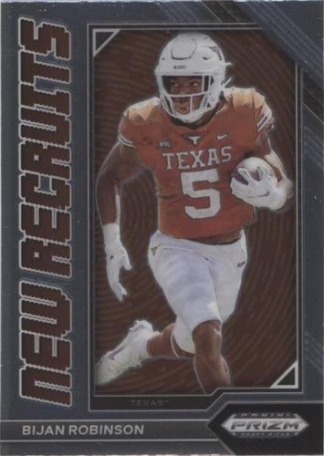 2023 Panini Prizm Draft Picks Bijan Robinson #NR-3