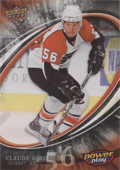 Power Play de cubierta superior 2008-09 - Claude Giroux #212