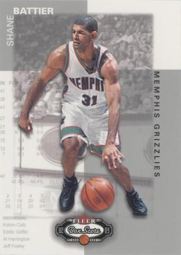 2002-03 Fleer Box Score - Shane Battier #102