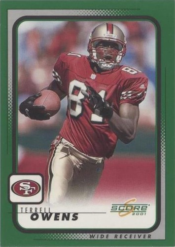 2001 Score Terrell Owens #179