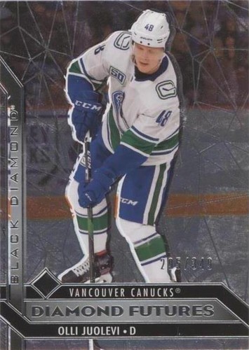 2020-21 Upper Deck Black Diamond - Olli Juolevi #BDF-OJ