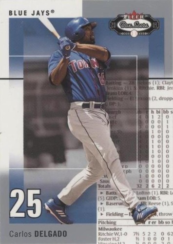 2003 Fleer Box Score - Carlos Delgado #60