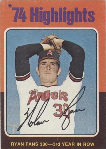 VINTAGE 1975 Topps - NOLAN RYAN # 500 -▷HOF !!!◁- PSA 5 | eBay