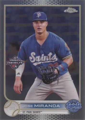 2022 Topps Pro Debut - Jose Miranda #PDC-45