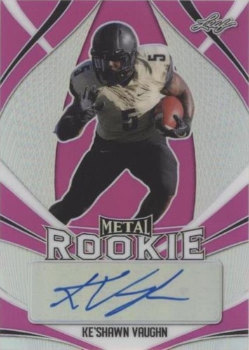 2020 Leaf Metal Rookie Autographs Ke'Shawn Vaughn #MR-KSV