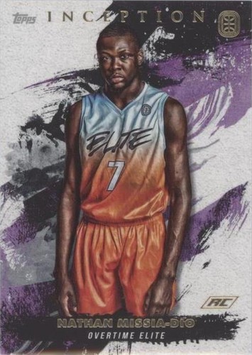 2021-22 Topps Inception OTE Overtime Elite - Nathan Missia-Dio #70