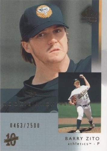 2003 SP Authentic - Barry Zito #112