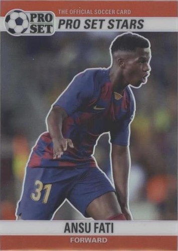 2021 Leaf Young Stars Multi-Sport ANSU FATI Autograph #YSA 2021 Leaf Young Stars Multi-Sport ANSU FATI Autograph #YSA