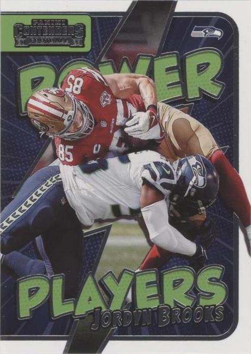 2022 Panini Contenders Jordyn Brooks #PWR-JBR