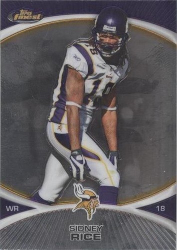 2010 Topps Finest Sidney Rice #29