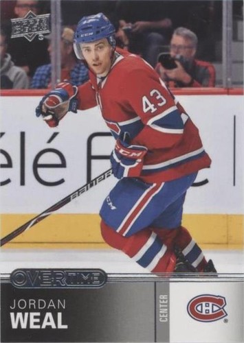 2019-20 Upper Deck Overtime - Jordan Weal #127