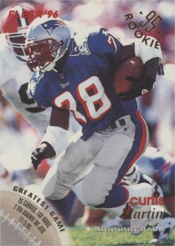 1996 Fleer Curtis Martin #84