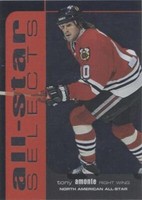 1999-00 In the Game Be A Player Memorabilia - Tony Amonte #SL-09