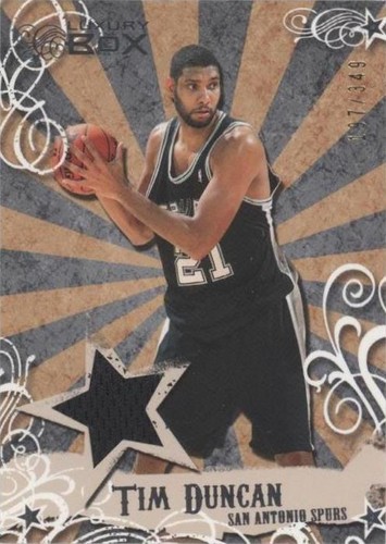 2006-07 Topps Luxury Box - Tim Duncan #MR-TD