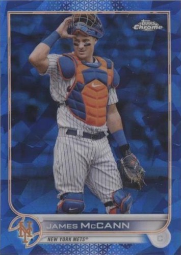 2022 Topps Chrome Sapphire Edition - James McCann #256