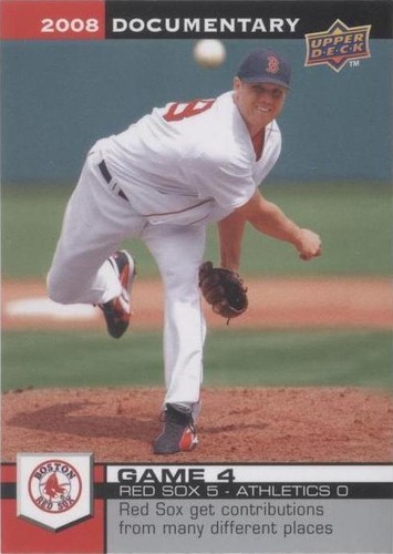 2008 Upper Deck Documentary - Jonathan Papelbon #44