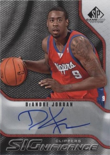 2009-10 SP Game Used - DeAndre Jordan #S-DE