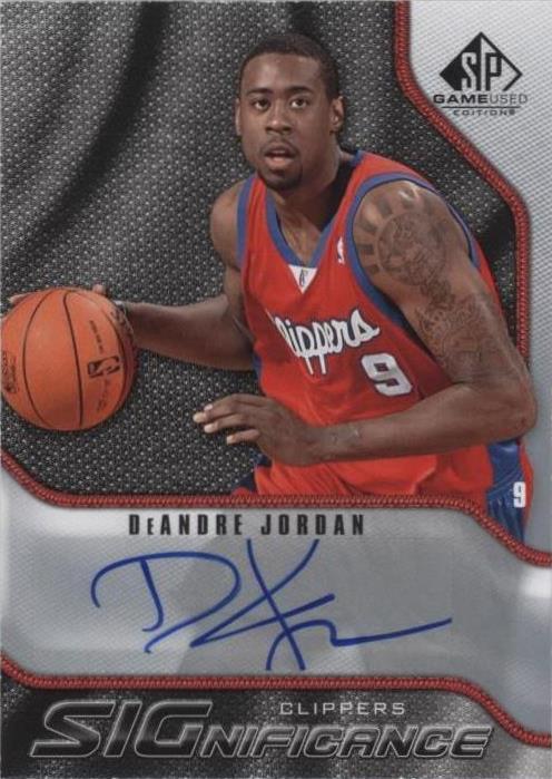 Juego usado SP 2009-10 - DeAndre Jordan #S-DE