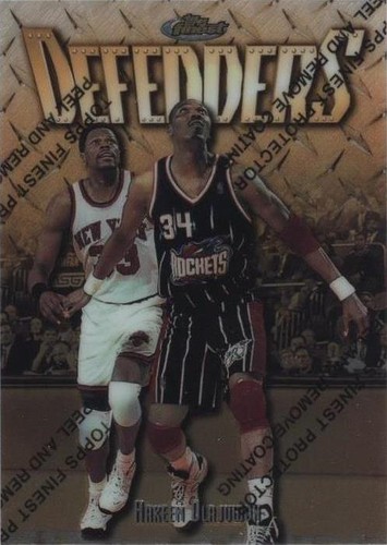 1997-98 Topps Finest - Hakeem Olajuwon #313