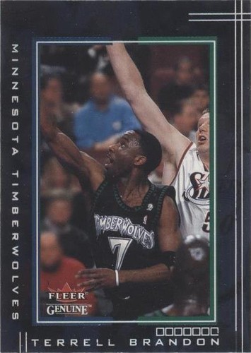 2001-02 Fleer Genuine - Terrell Brandon #43