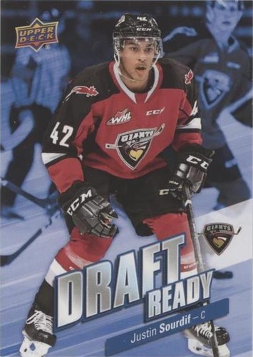 2019-20 Upper Deck CHL - Justin Sourdif #DR-13