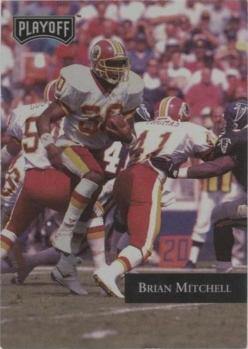 1992 Playoff Brian Mitchell #83