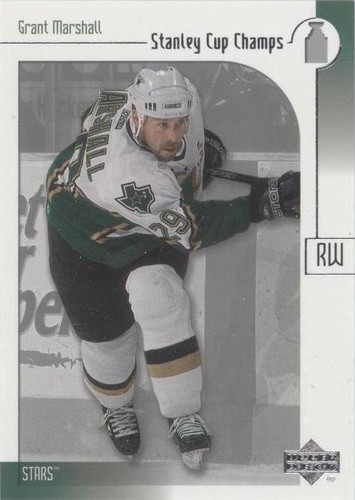 2001-02 Upper Deck Stanley Cup Champs - Grant Marshall #53