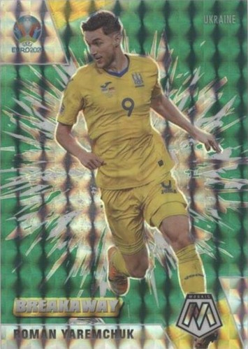 2021 Panini Mosaic UEFA Euro 2020 Roman Yaremchuk #23