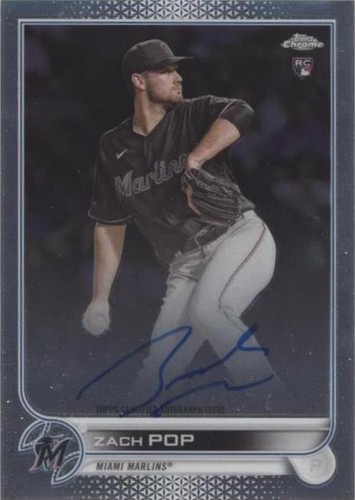 2022 Topps Chrome - Zach Pop #RA-ZP