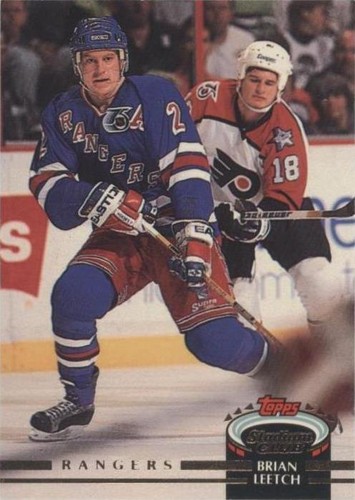 1992-93 Topps Stadium Club - Brian Leetch #73