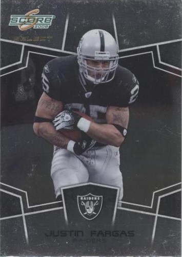 2008 Score Select Justin Fargas #230