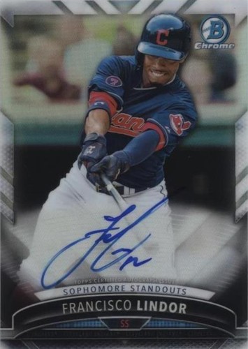 2016 Bowman - Francisco Lindor #SSA-FL