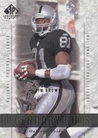 2002 SP Legendary Cuts Tim Brown #40