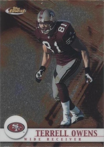 2001 Topps Finest Terrell Owens #18