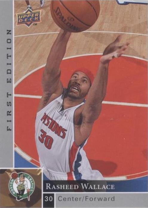 2009-10 Upper Deck First Edition - Rasheed Wallace #45